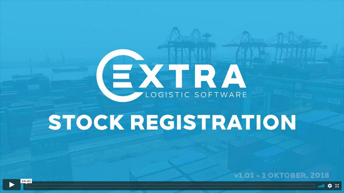 Warehouse Stock Registration